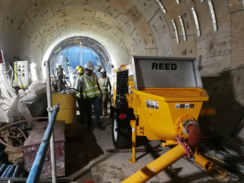 Shotcrete Support and Walls on a Tunnel Project