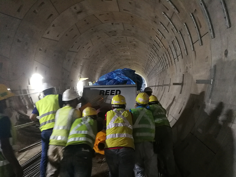 Shotcrete Support and Walls on a Tunnel Project