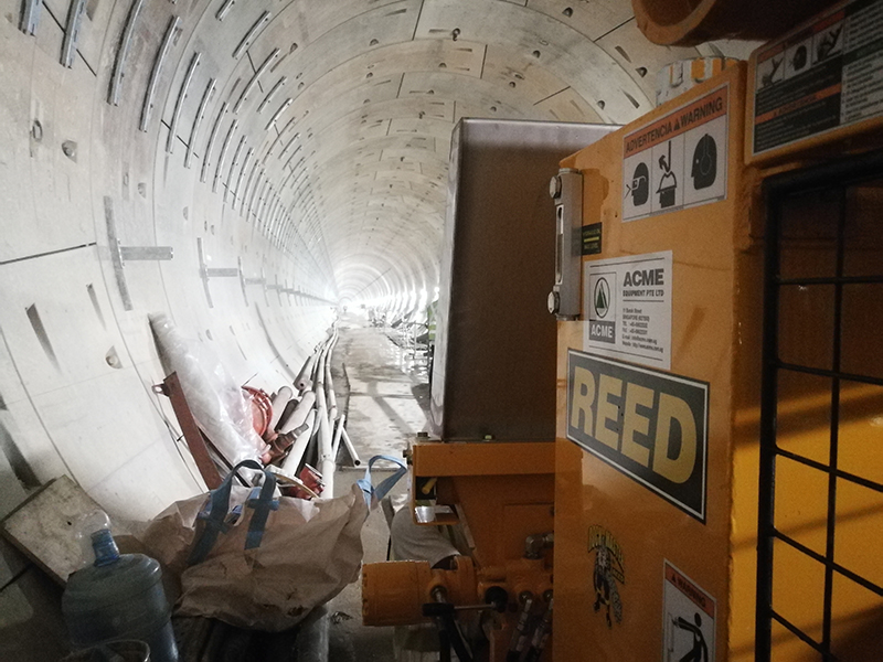 Shotcrete Support and Walls on a Tunnel Project