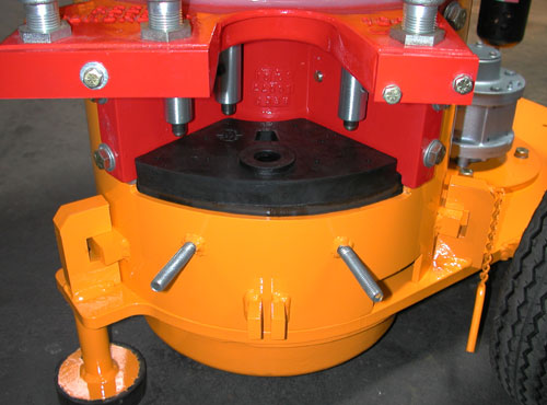 REED Gunite Machine Housing and Wear Pad