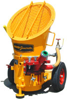 REED LOVA Guncrete Gunite Machine