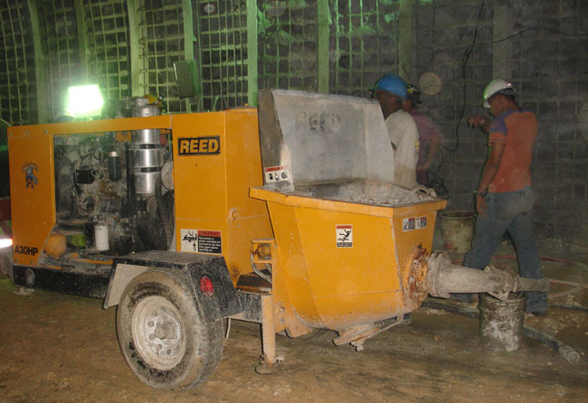 Shotcrete Support and Walls on a Tunnel Project