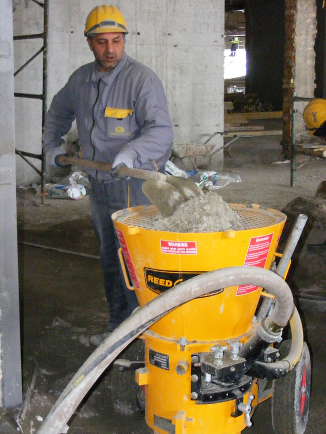 Shotcrete Concrete Domes