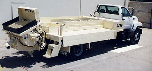 REED PT Series Truck Mounted Concrete Pump