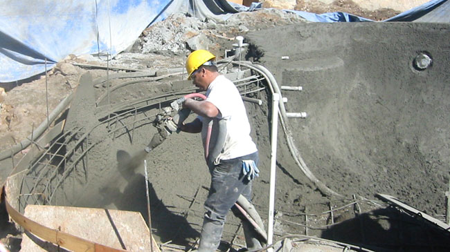 Shotcrete Swimming Pool