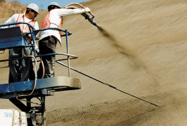 Shotcrete Slope Stabilization