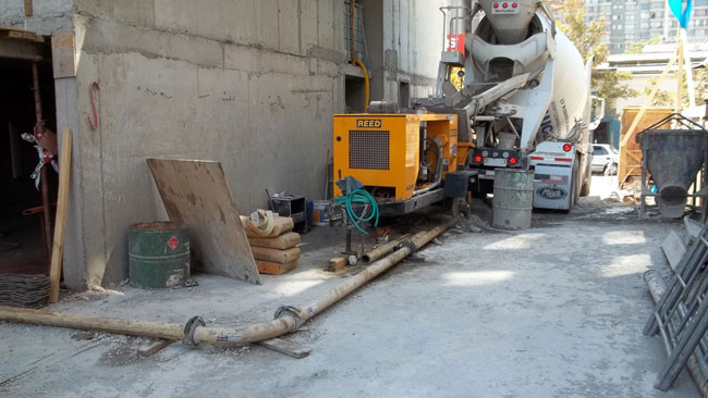 REED B50 Concrete Pump