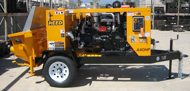 REED B50 Concrete Pump