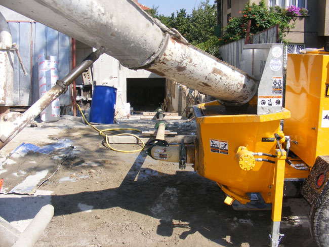 REED B50 Concrete Pump