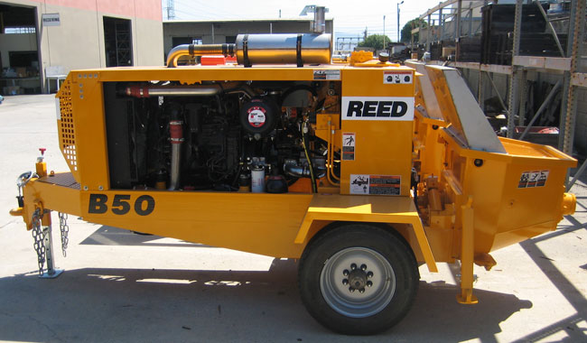 REED B50 Concrete Pump