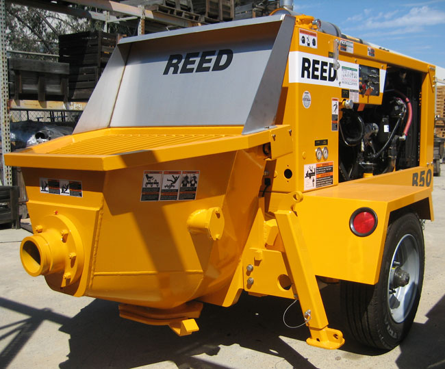 REED B50 Concrete Pump