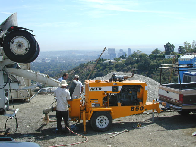 REED B50 Concrete Pump