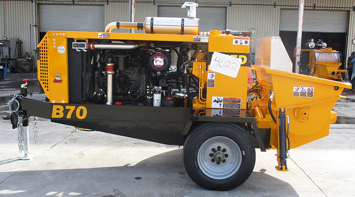 REED B70 Concrete Pump