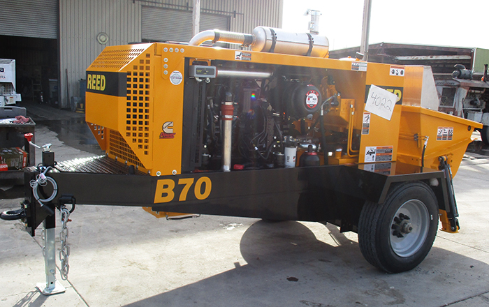 REED B70 Concrete Pump