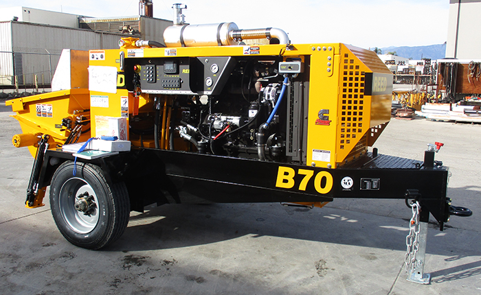 REED B70 Concrete Pump