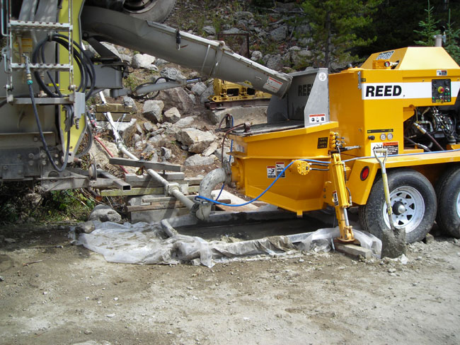 REED B50 Concrete Pump