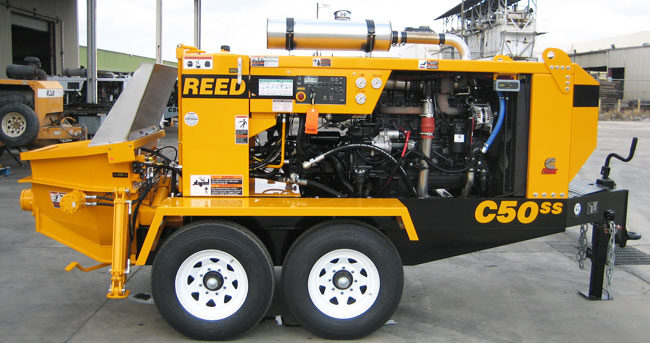 REED B50 Concrete Pump