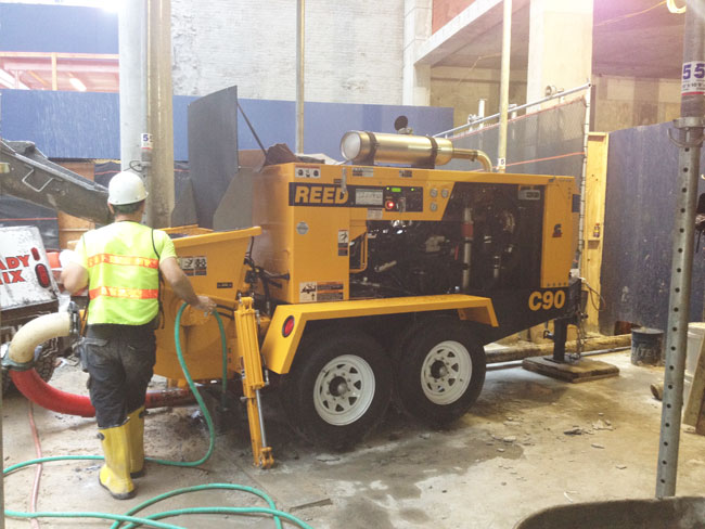 REED B50 Concrete Pump