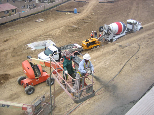 Shotcrete with REED C Series Pump