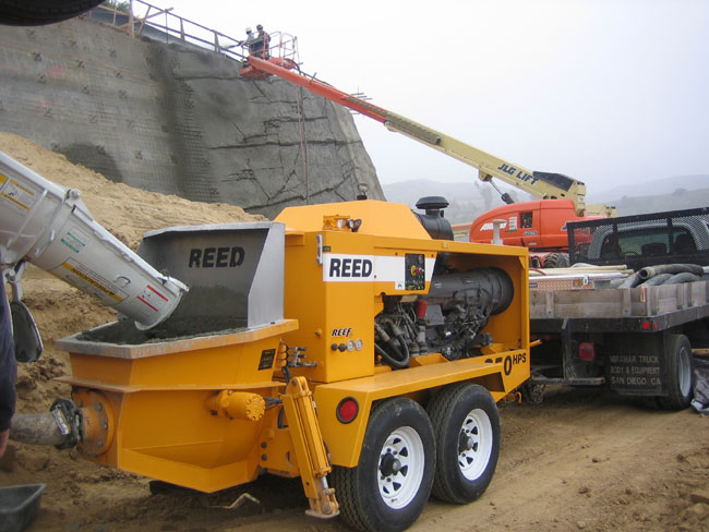 Retaining Wall Construction with Shotcrete