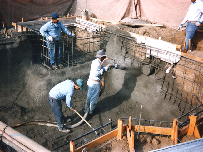 Shotcrete Swimming Pool