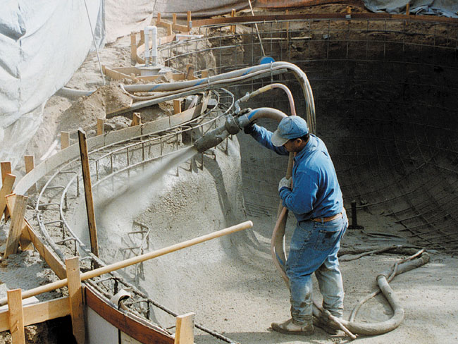 Shotcrete Swimming Pool