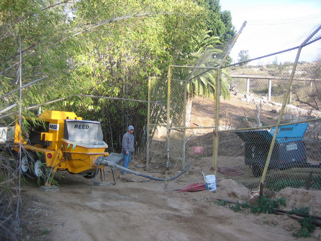 Shotcrete Zoo Jobsite Photos