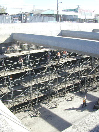 Superior Shotcrete's Special Shotcrete Scaffold