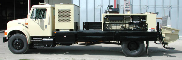 REED T Series Truck Mounted Concrete & Shotcrete Pump