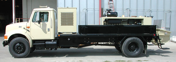 REED T Series Truck Mounted Concrete & Shotcrete Pump