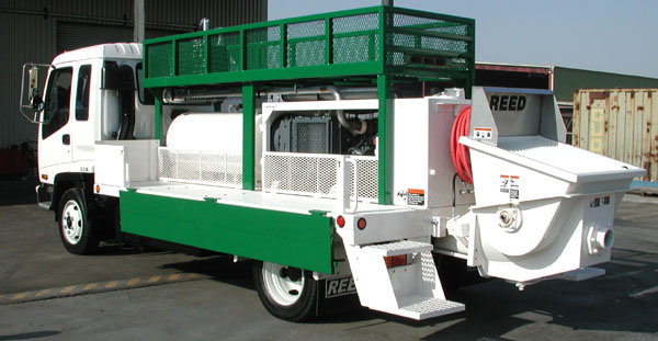 REED T Series Truck Mounted Concrete & Shotcrete Pump