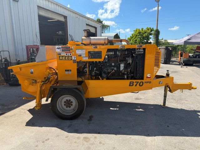 used REED Concrete Pump