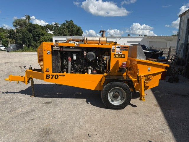 used REED Concrete Pump