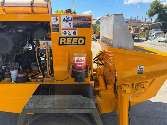 used REED Concrete Pump