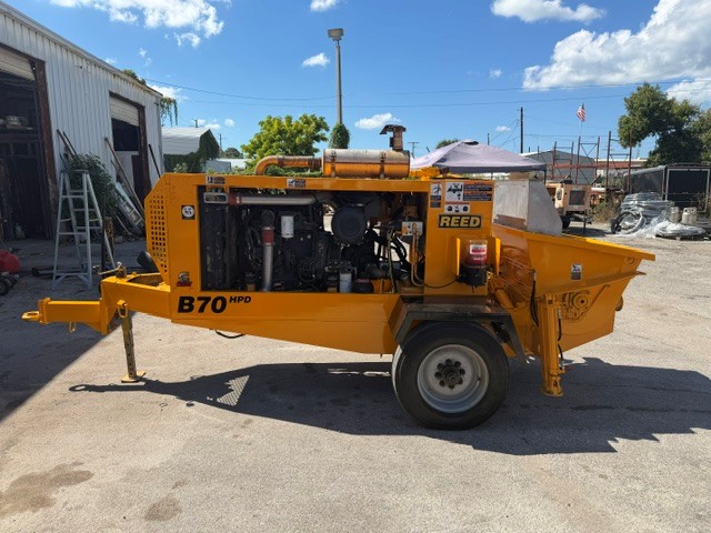 used REED Concrete Pump