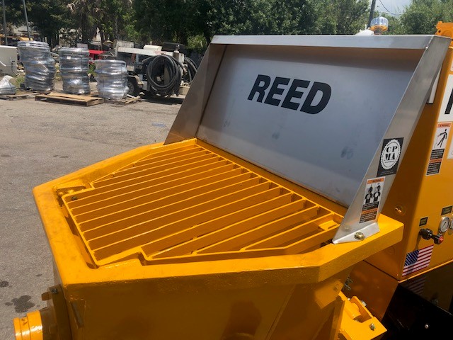 used REED Concrete Pump