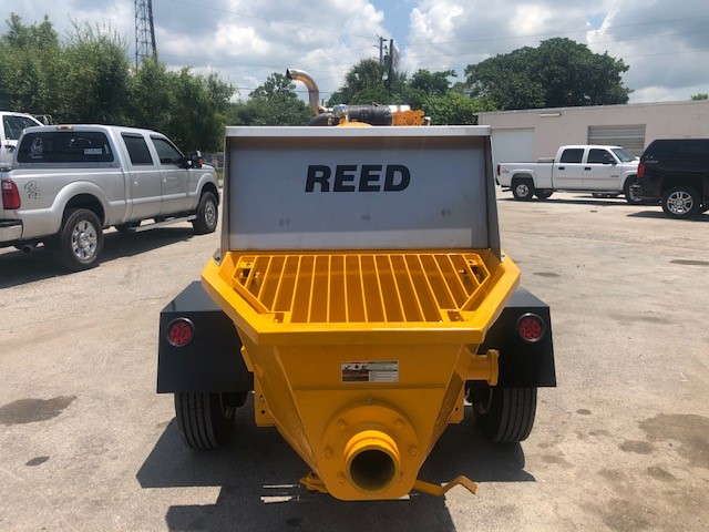 used REED Concrete Pump