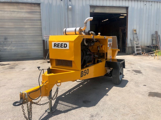 used REED Concrete Pump