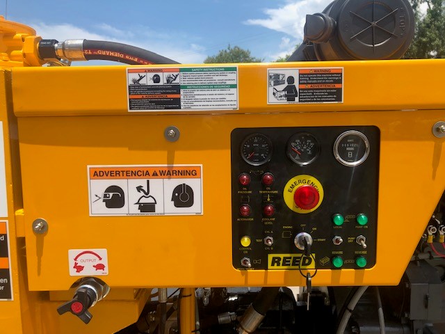 used REED Concrete Pump