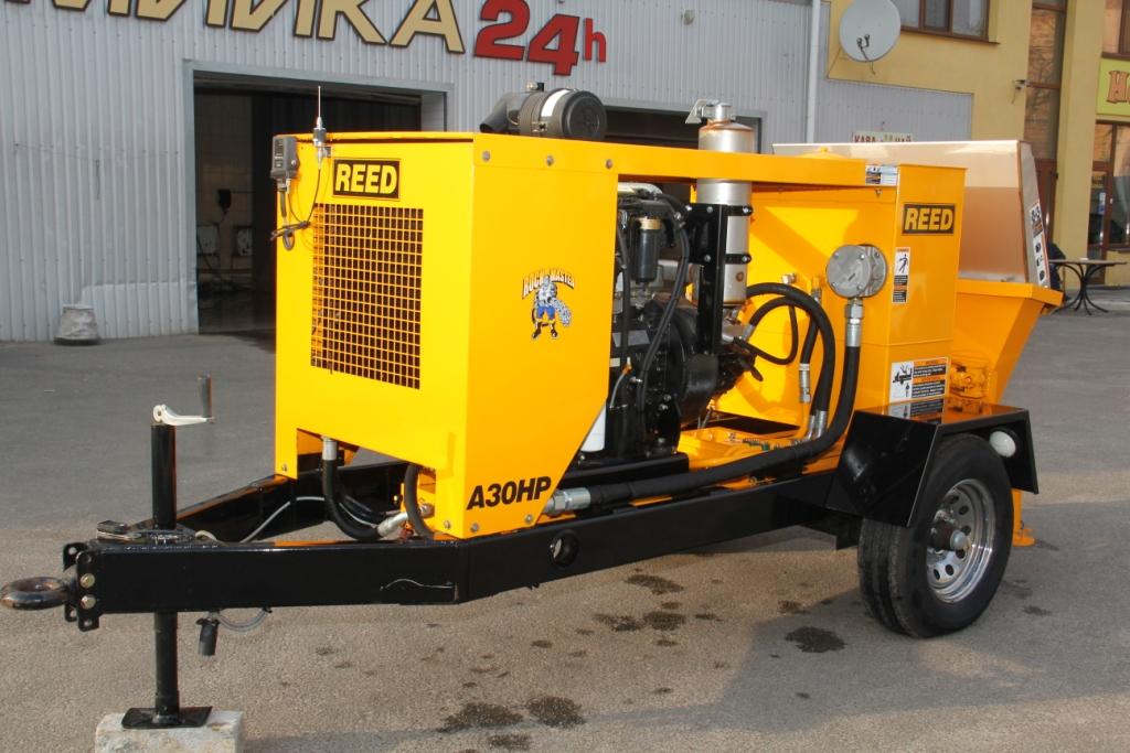 REED Concrete Pumps Shotcrete Pumps and Guncrete Gunite Machines.