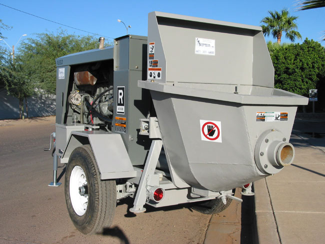 used REED Concrete Pump