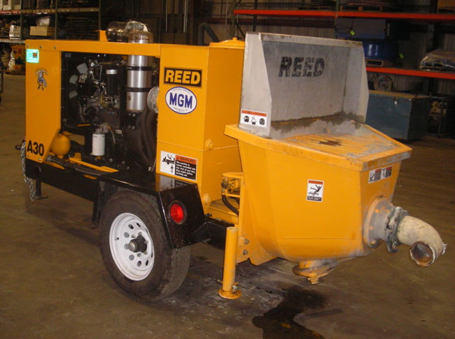 used REED A30 Concrete Pump