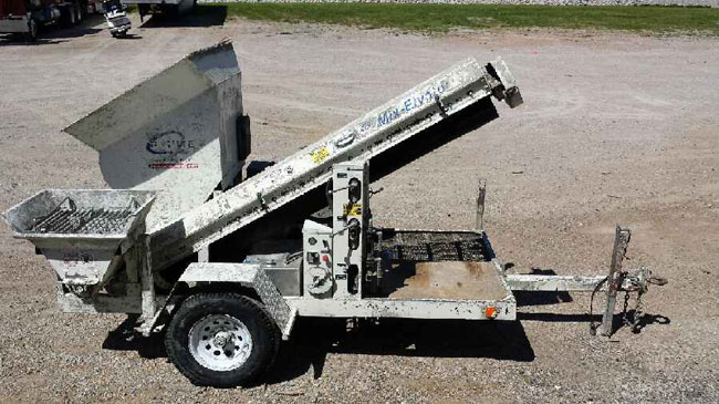 used REED Concrete Pump