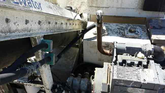 used REED Concrete Pump