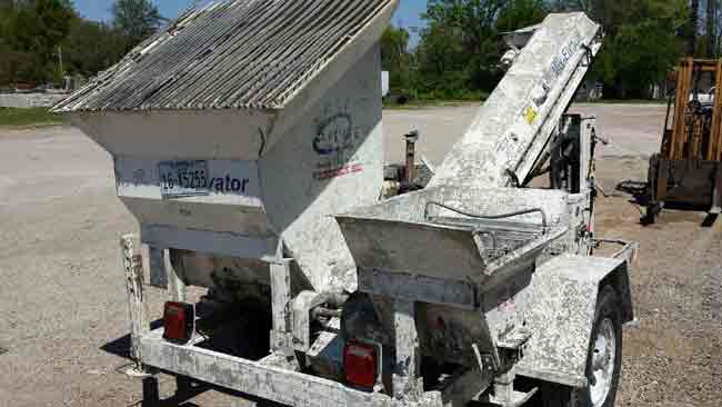 used REED Concrete Pump