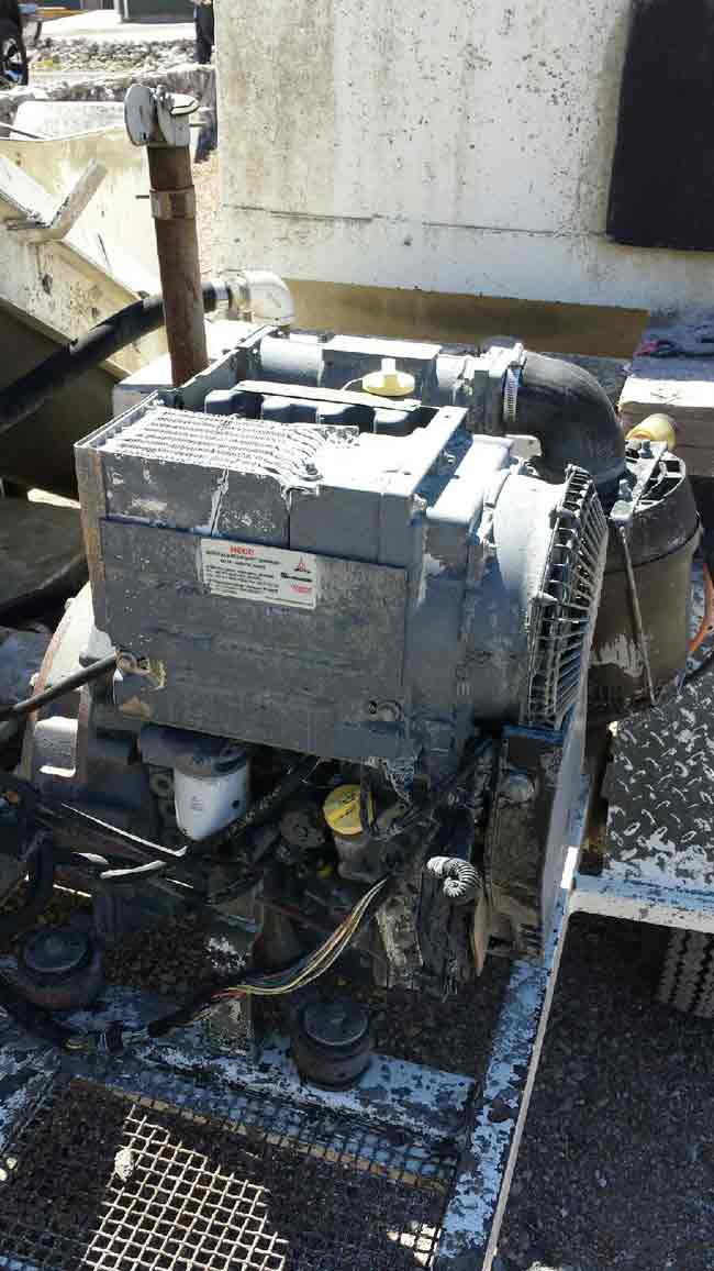 used REED Concrete Pump