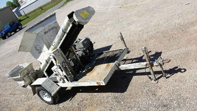 used REED Concrete Pump