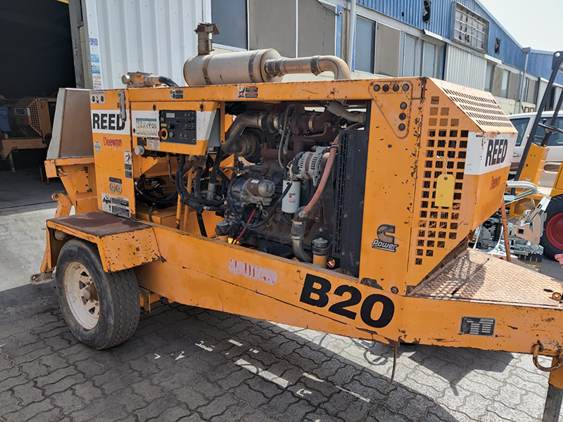 used REED Concrete Pump