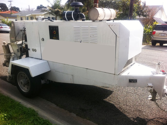 used concrete pump