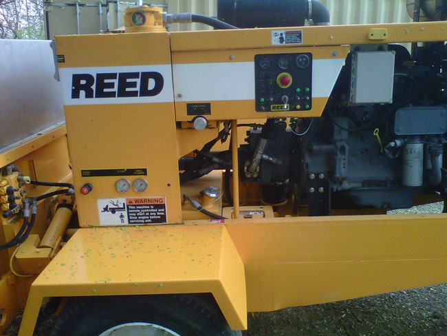 used REED Concrete Pump